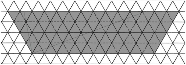 Fig. 6 Dotted lines indicate proposed structural glass beams.