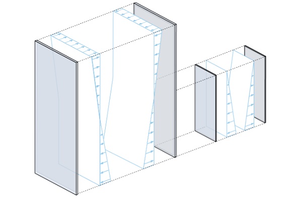 Fig. 6: Mock-up in 1:2 format.