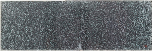 Figure 6. Fragmentation pattern of 10 mm test sample.