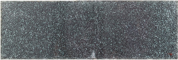 Figure 6. Fragmentation pattern of 10 mm test sample.