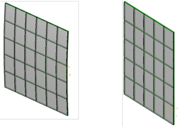 Figure 7: Warped and bubbled wall rendering