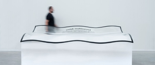 Fig. 8: sedak multicurved prototype presented to GPD (June 2025).