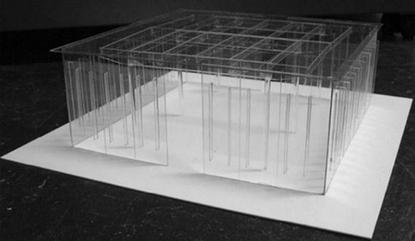 Figure 8. Model of the All Transparent Pavilion design [20]