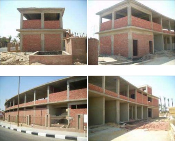 Fig. (9) showing the building to be beautified