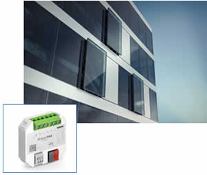 The window drives from the GEZE IQ windowdrives range can be integrated into KNX building systems via the interface module IQ box KNX. Photos: GEZE GmbH 