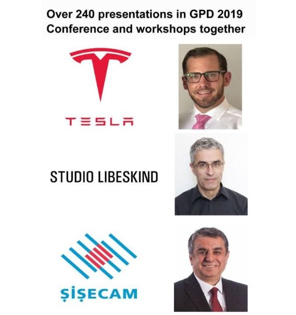 Tesla, Studio Libeskind and Sisecam - GPD opening speakers