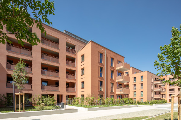 Residential complex with daycare center and underground parking