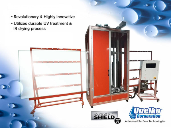 New Invisible Shield® Microburst™ Vertical “Two Sided” Glass Coating Machine
