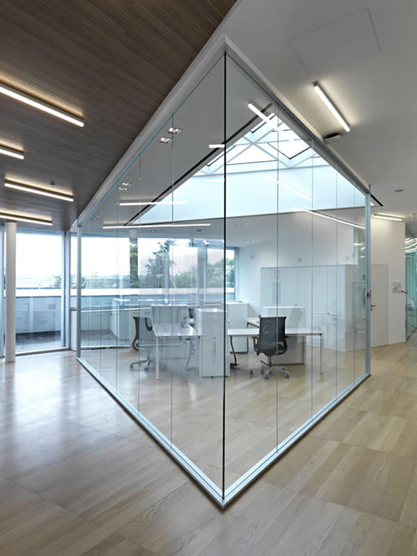 Glass interior walls: 10 years of activity, 10 collections