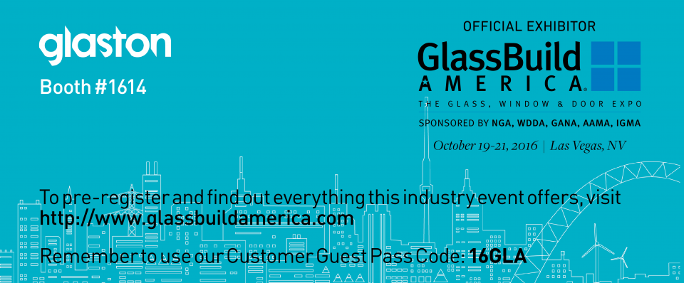 Glaston at GlassBuild America 2016
