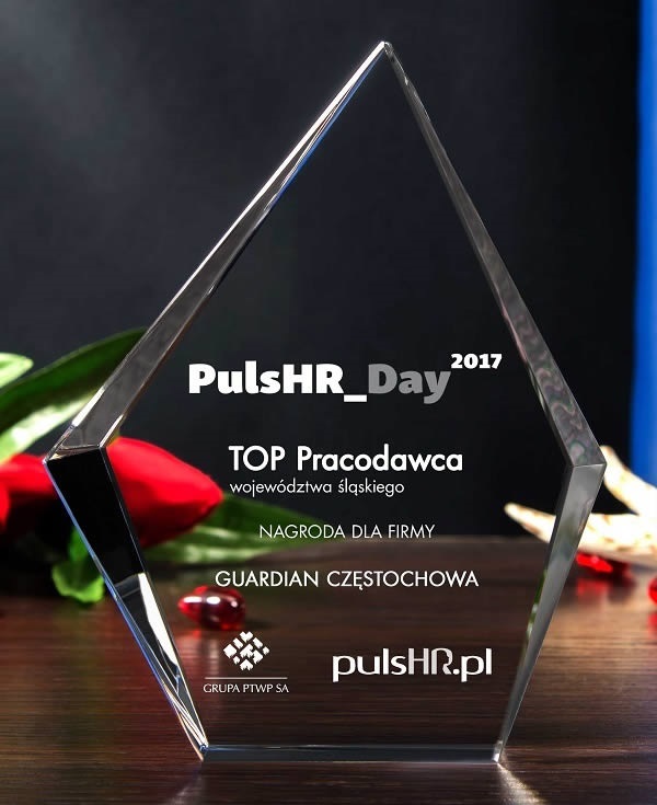 Guardian Częstochowa awarded as employer in the Silesia region