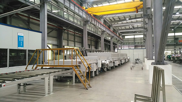 Coating Line for Sanitary Ware Project in Fujian Xihe Successfully Accepted