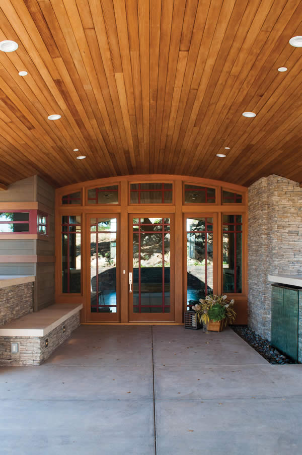 Kolbe's stylish entrance doors make a grand statement with numerous opportunities for personalization