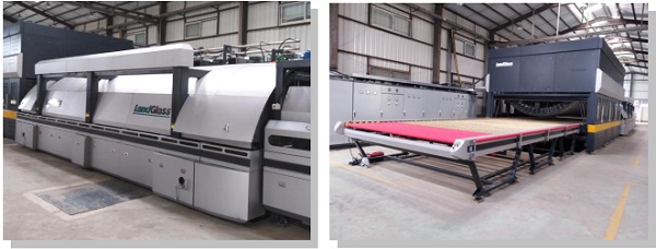 Company Name: Ngai Wah Glass Company Limited; Machine: LandGlass Cyclone Series Glass Tempering Furnace