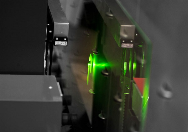 Laser engraving in the Vetroin laboratory