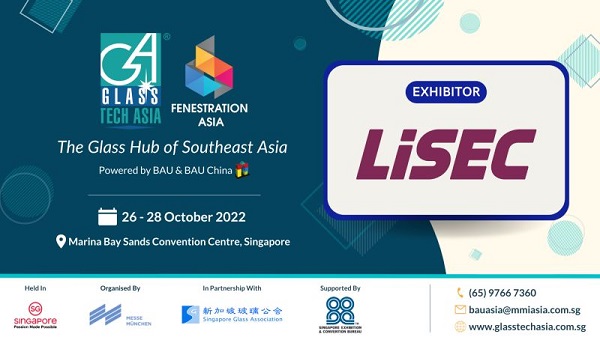LiSEC Southeast Asia will exhibit at Glasstech Asia 2022