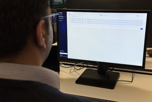 After the data has been extracted by AI it is controlled and released by a human-in-the-loop. Photo: Lumeso FlexCo