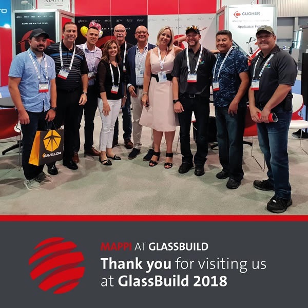 MAPPI at Glassbuild: successes and new deals