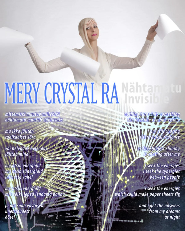 Mery Crystal Ra’s solo exhibition “INVISIBLE”- TALLINN TV TOWER