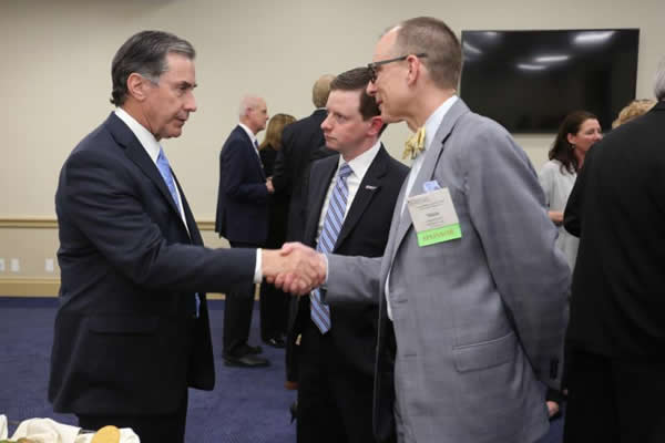 WDMA member Mitch Lewandowski from Soft Tech, Inc. meeting with Rep. Gary Palmer (R-AL)