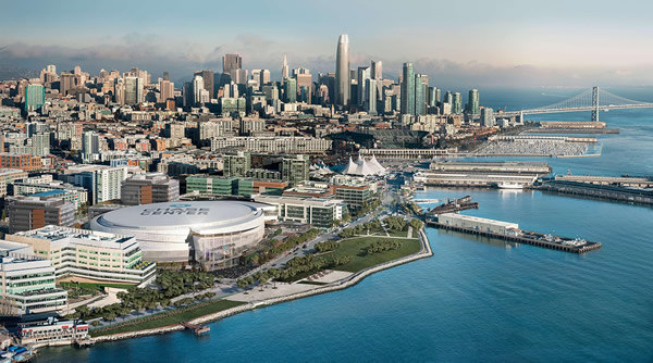 Golden State Warriors New Arena - Chase Center