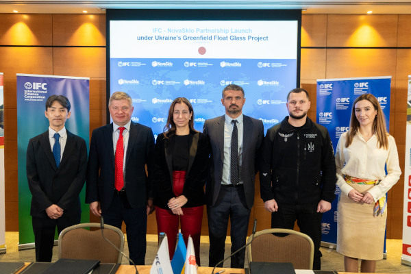 NovaSklo Partners with IFC to Establish Ukraine’s First Flat Glass Production Facility