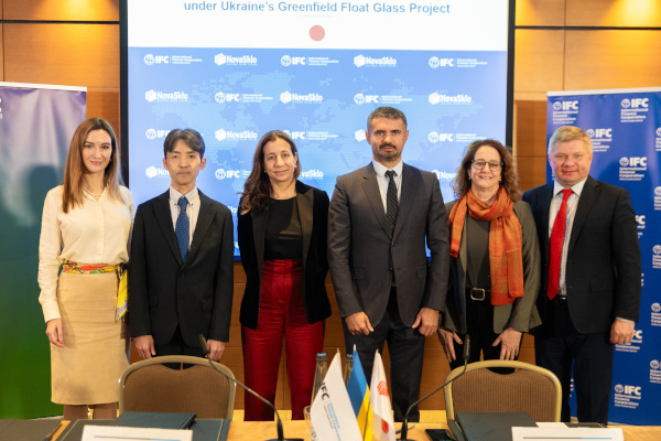 NovaSklo Partners with IFC to Establish Ukraine’s First Flat Glass Production Facility