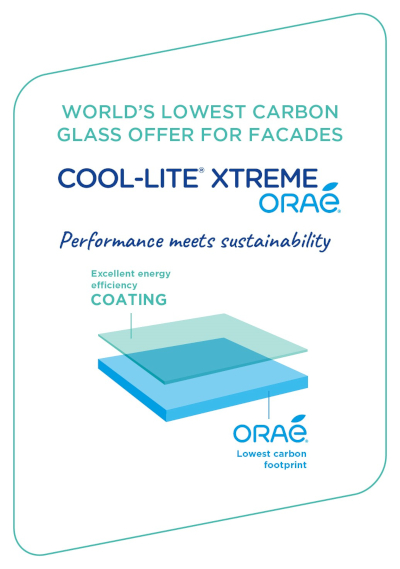 ORAÉ® combined with Saint-Gobain’s most advanced coating technologies