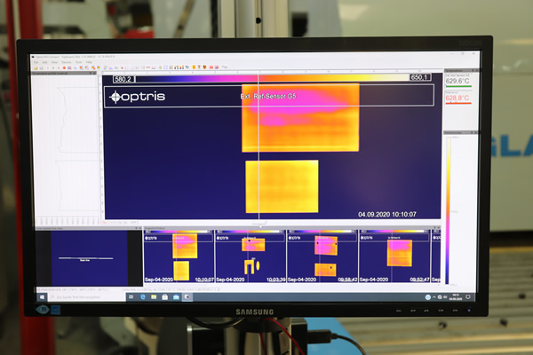 New glass inspection system for glass tempering machines