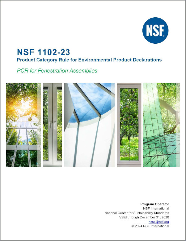 New Product Category Rule for Fenestration Assemblies Now Available