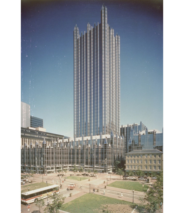 Nostalgic Moments: Pittsburgh’s PPG Place was dedicated on April 11, 1984. (Courtesy of Vitro Architectural Glass)