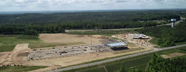 PRESS GLASS INC construction progress