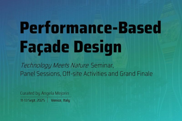 Countdown to Performance-Based Façade Design 2025 in Venice