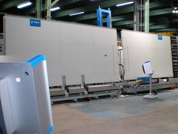 Production site for printing and assembling high performance insulating glass units at Prelco