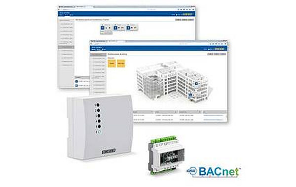 Connect, centrally control and monitor door, window and safety technology with the new GEZE Cockpit building automation system and the IO 420 BACnet interface module. Photos: GEZE GmbH