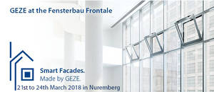 GEZE at the Fensterbau Frontale