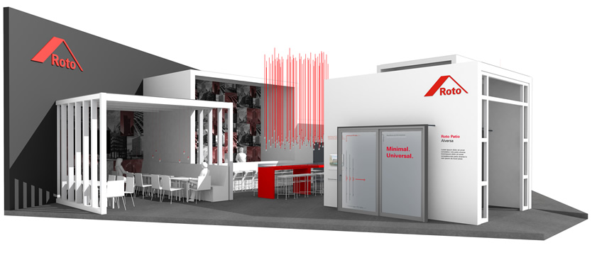 At BAU 2017, Hall C1/Stand 319, the Roto Object Business specialists will be presenting international projects for which Roto produced aluminium windows and doors with individually configured hardware technology. The trade fair appearance’s secondary focus will be on easy-action sliding system hardware product ranges such as “Roto Patio Inowa” and “Roto Patio Alversa,” the new universal parallel Tilt&Slide system.