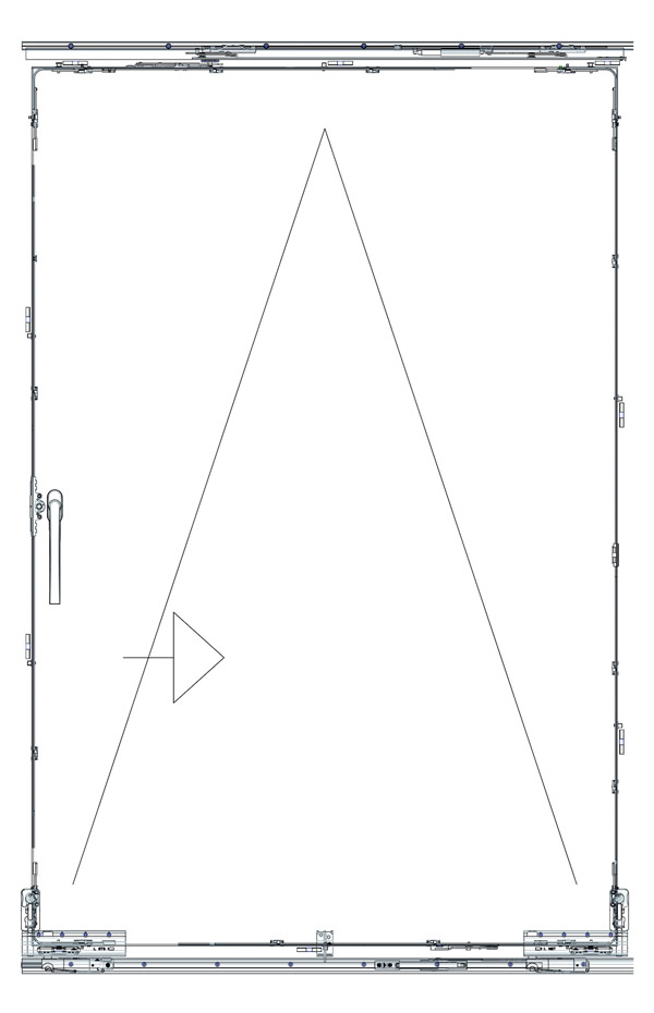 “Roto Patio Alversa” parallel and Tilt&Slide system integrated into the hardware configurator