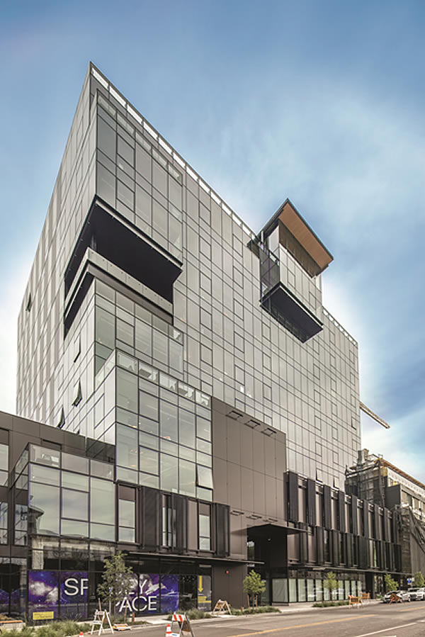 SOLARBAN 60 glass a key component in sustainable mixed-use Seattle building