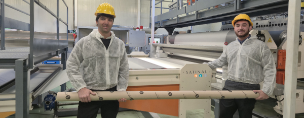 Satinal do Brasil Sales Manager visits STRATO® EVA film production hub in Italy