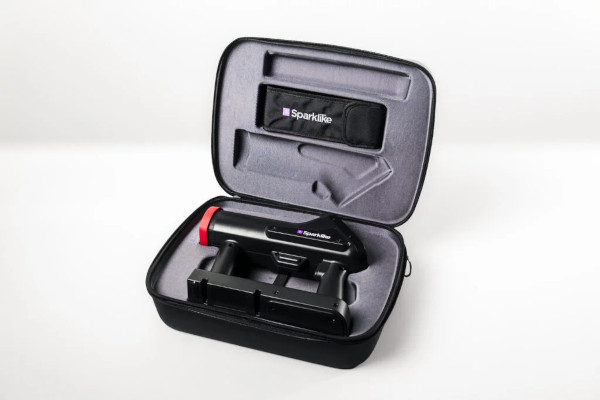 Sparklike Handheld Nova in its case