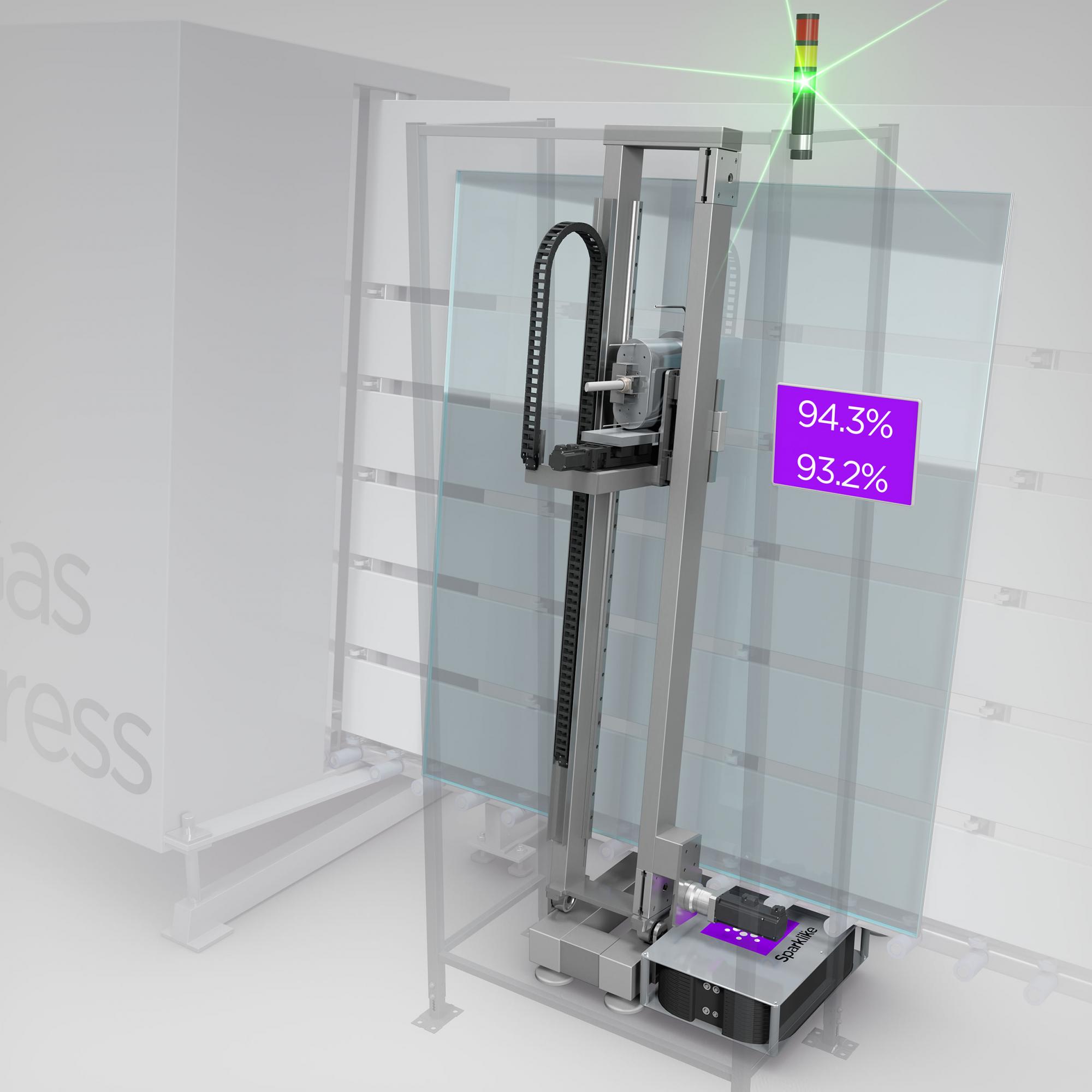Sparklike Online entire measurement system