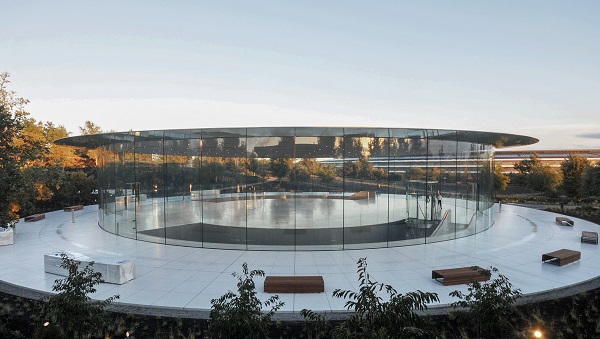 Winner in the Engineering category was the Steve Jobs Theater Pavilion at Apple headquarters in Cupertino, California, USA, by London-based architects and engineers Eckersley O’Callaghan. (photo: © Eckersley O’Callaghan)