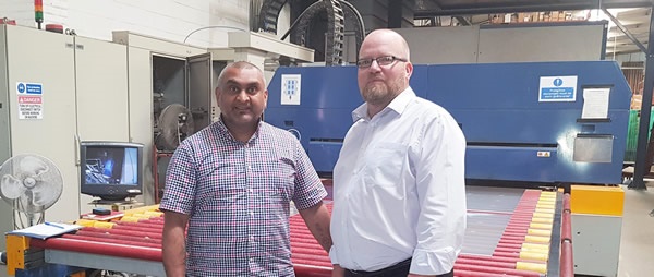 From left: Super Sealed Units Ltd’s Sanjay Meghani, Director, and John Trott, General Manager, the newest addition to the company’s expanding team.