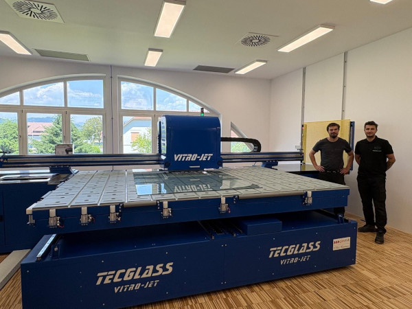Tecglass Installs Vitro-Jet D Type Digital Printer at Steklarstvo Frlan