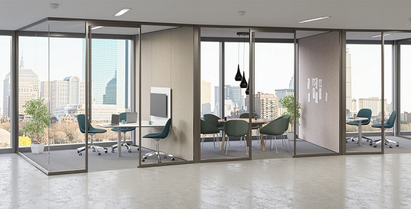 Teknion launches Tek Vue glass office-front system