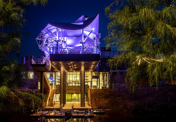 The Gathering Place Boathouse treated with Diamon-Fusion