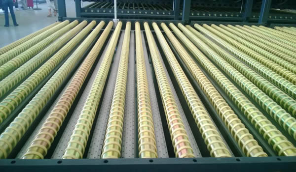 Precise rollers assembling in cooling section reduces edge kink very much