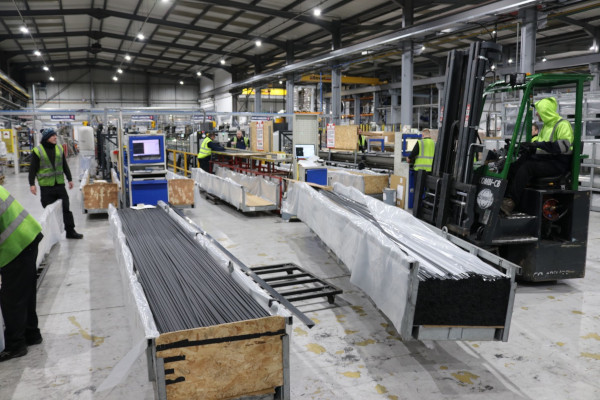 Thermobar production at Thermoseal Group's facility in Wigan.
