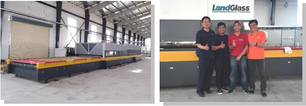 Company Name: HSH (Cambodia);  Machine: JetConvection Glass tempering furnace